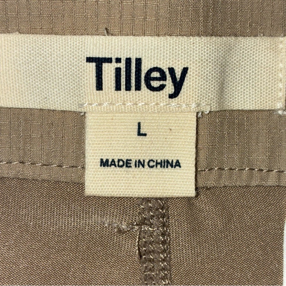Tilley Women's Trek Ripstop Skirt Large Tan Khaki NWOT comfort Hiking - Picture 10 of 13